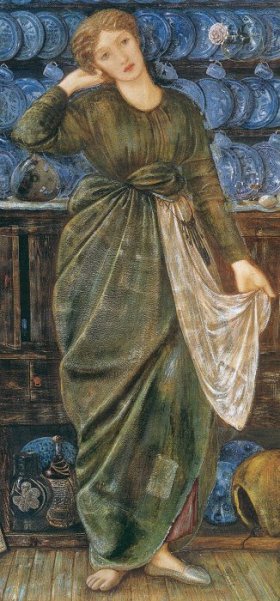 Cinderella 1863, by Edward Burne Jones
